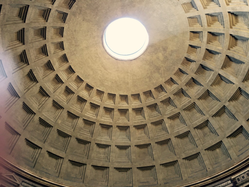 Rome-Pantheon opening