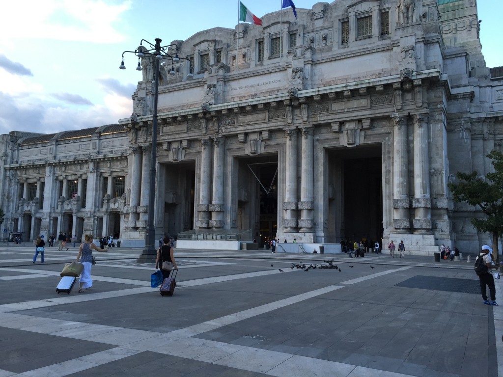 expo train station Milan