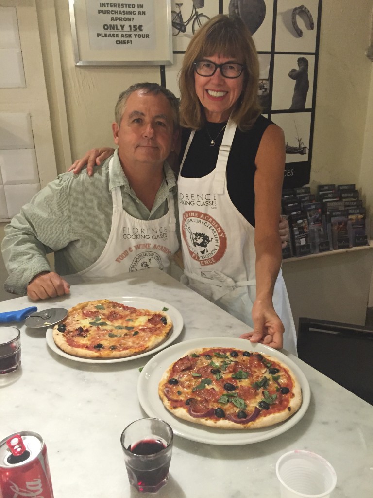 pizza class-Deb and Paul